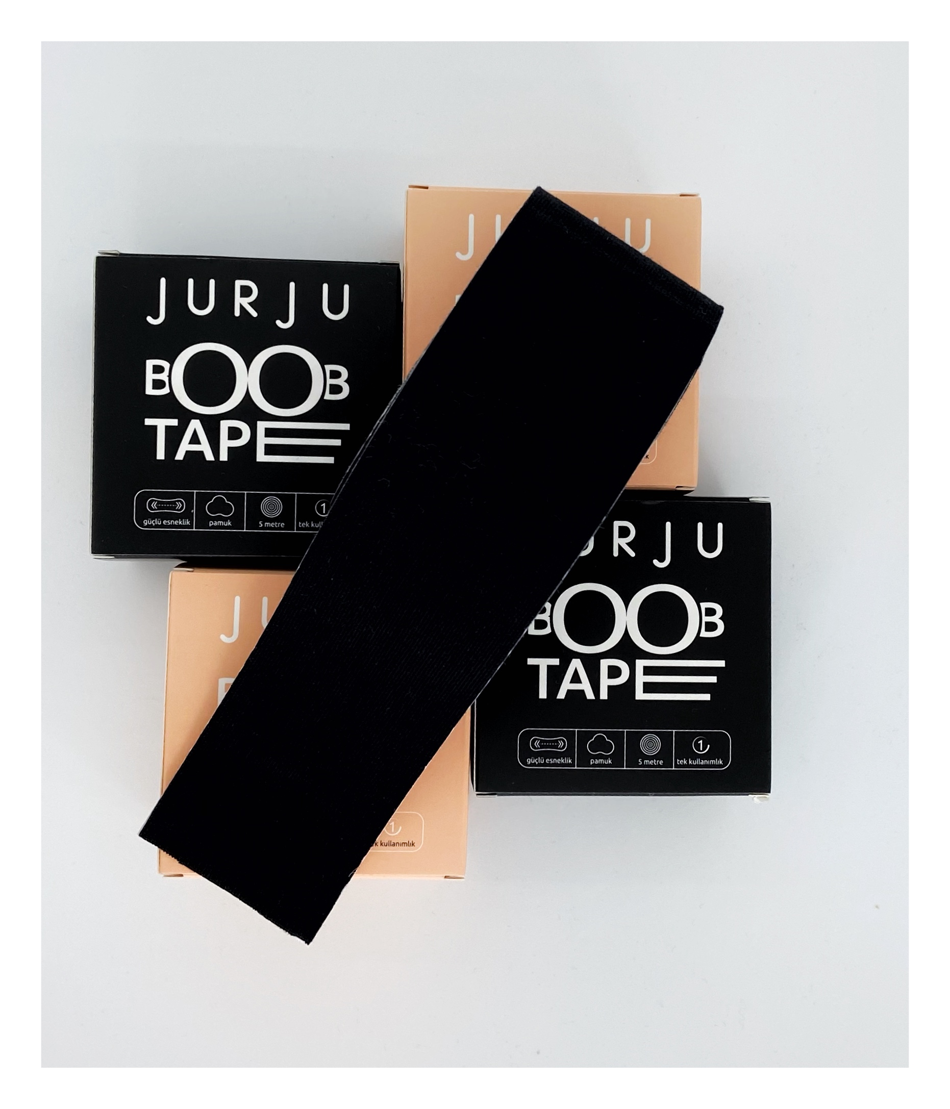 JURJU BOOB TAPE Göğüs Bandı (Siyah)