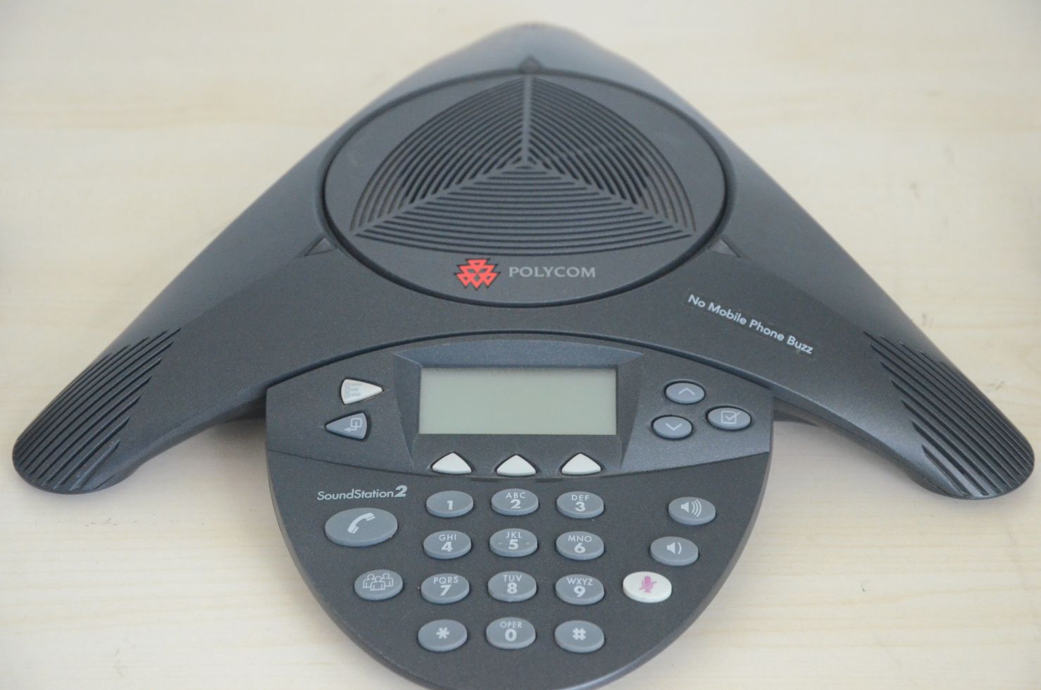 Polycom SoundStation 2 Konferans Telefonu [Harici Mikrofonsuz/Girişsiz]